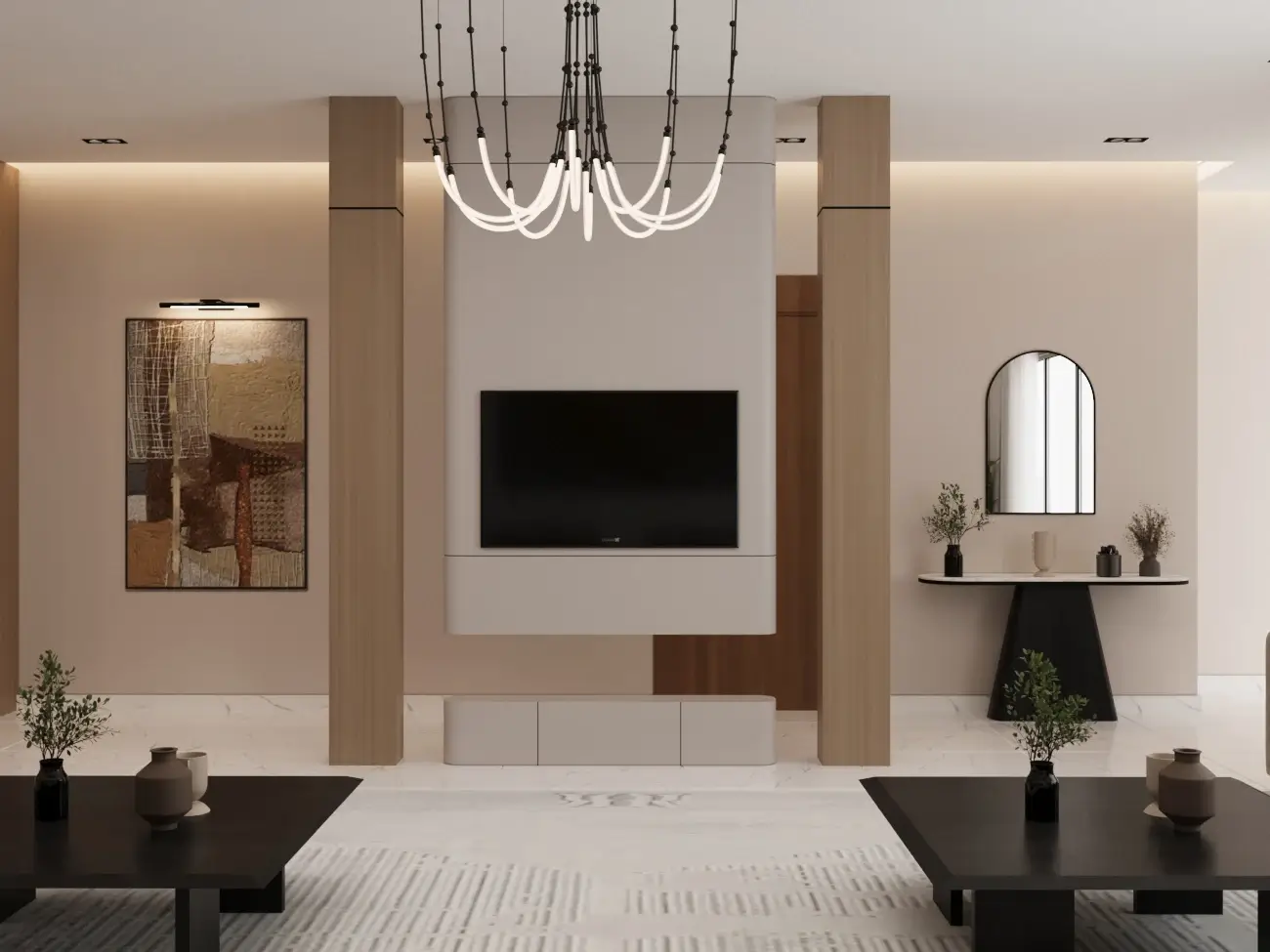 مودرن مينيمال | شقة سكنية بقرطبة