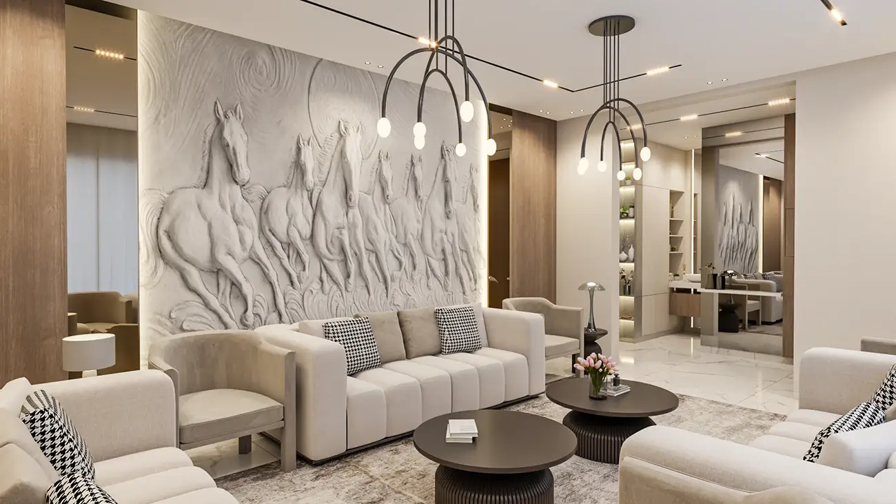 فخامة عصرية | شقة سكنية